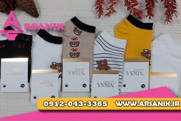 خرید عمده جوراب فانتزی از تولیدی